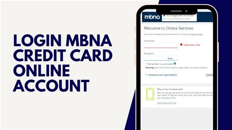 mbna smart cash credit card login|mbna credit card log in.